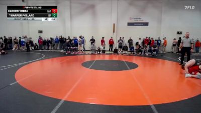 165 lbs Champ. Round 3 - Warren Pollard, North Vermillion vs Cayden Yuran, Elite Athletic Club