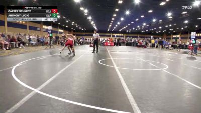 133 lbs C Of 16 #2 - Carter Schmidt, Oklahoma vs Anthony Lucio, Cal Poly