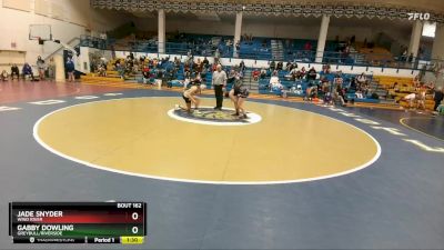 140A Round 4 - Jade Snyder, Wind River vs Gabby Dowling, Greybull/Riverside