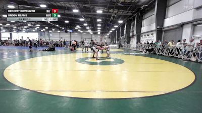 180 lbs Rr Rnd 3 - Beckett Bovenizer, Mat Warriors PWC - MS vs Brody Reams, All American Wrestling Club - MS