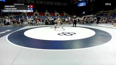 113 lbs Cons. Rd Of 32 - Aiden Sweat, MT vs Rocco White, ID