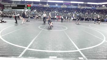 75 lbs Consi Of 4 - Sawyer Simpson, Salina WC vs Tru Jones, Champions