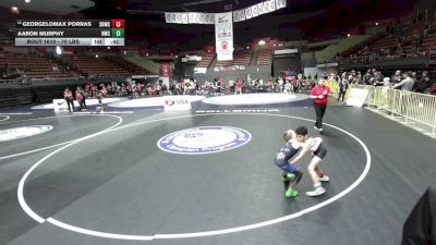 70 lbs Cons. Sub-semis - GeorgeLomax Porras, Savage House Wrestling Club vs Aaron Murphy, Nomad Wrestling Club