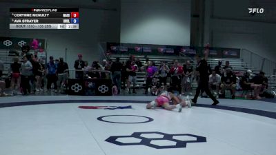 135 lbs 7th Place Match - Corynne McNulty, Massachusetts vs Ava Strayer, Howe Wrestling School, LLC