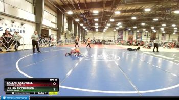 76 lbs Rd# 3 12:00pm Friday - Callan Caldwell, Oklahoma Elite vs Julian McCrimmon, Minion Green