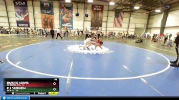 88 lbs Rd# 3 12:00pm Friday - Eli Oberheim, PA Gold vs Dandre Adams, No Escape W.A.