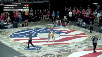 Champ. Round 1 - Cody Lindekugel, Brandon Valley vs Carver Rahn, Todd County/White River