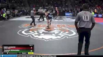 I-132 lbs Cons. Round 4 - Thomas Bonasera, Wantagh vs Nick LaMorte, Rocky Point