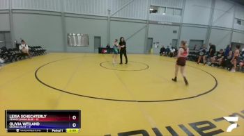 106 lbs Placement Matches (16 Team) - Lexia Schechterly, Pennsylvania Blue vs Olivia Weiland, Georgia Blue