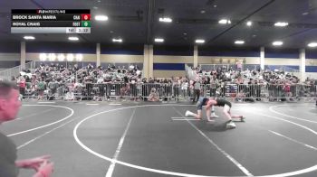 126 lbs Round Of 64 - Brock Santa Maria, Chain Wr Ac vs Royal Craig, Foothill