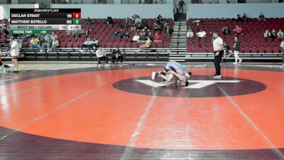 133 lbs Consi Of 8 #2 - Declan Strait, VMI vs Matthew Botello, North Carolina