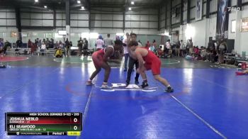 215 lbs Semifinal - Eli Seawood, Grizzly Wrestling Club vs Joshua Neblo, Darkhorse