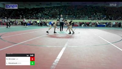 143 lbs Round Of 32 - Brayden Stricker, Jay vs Logan Woodcock, Deer Creek