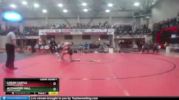 157 lbs Champ. Round 1 - Alexander Hall, South Oldham vs Logan Castle, Johnson Central