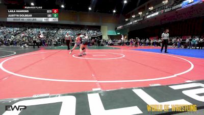 135 lbs Consi Of 8 #1 - Laila Hawkins, Dethrone vs Austyn Dolbear, LMC