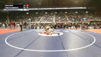 4A-190 lbs 3rd Place Match - Timothy Robinson, Green River vs Noah Ingle, Laramie