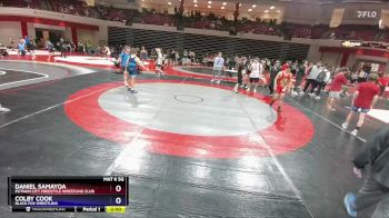 126 lbs Cons. Round 2 - Colby Cook, Black Fox Wrestling vs Daniel Samayoa, Putnam City Freestyle Wrestling Club