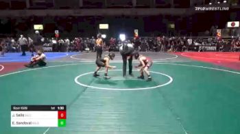 61 lbs Semifinal - Jonathan Sells, Salem Elite vs Eli Sandoval, Gold Rush