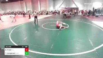 145 lbs Consi Of 16 #2 - Beau Priest, Driller WC vs Titus Juergensen, Thompson Valley