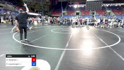 126 lbs Cons 64 #1 - Rowdy Neighbor, IA vs Parker Leverknight, MO