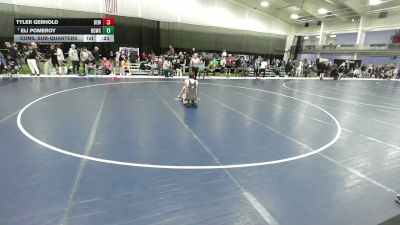 106 lbs Cons. Sub-quarters - Tyler Gerhold, DC Elite Wrestling vs Eli Pomeroy, Bear Cave Wrestling Club