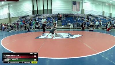 58 lbs Quarterfinal - Camden Batton, Summit Wrestling Academy vs August Kurtz, Indiana