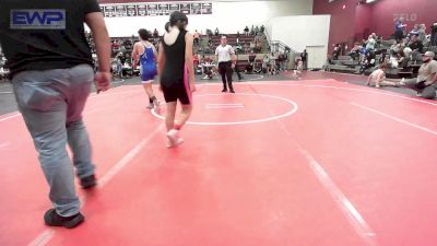 110-130 lbs Rr Rnd 2 - Yoselin Hernandez, OKC Saints Wrestling vs Andrew Alvarez, Wolfpak Wrestling