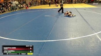 40 lbs Champ. Round 1 - Colt Gambill, Grand Rapids vs Kashtyn Dorn, Adrian