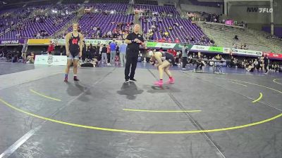 145 lbs Quarters & 1st Wb (16 Team) - Siobhan Rogers, Quincy vs Bella Mir, North Central College
