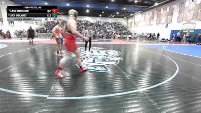 215 Boys Cons. Round 2 - Jax Osland, Clairemont vs Levi Mincher, Imperial