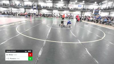 101 lbs Consi Of 16 #1 - Will Miller, Yonkers vs Casey Powers, Long Beach