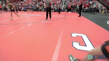 78-88 lbs Rr Rnd 3 - Whitlee Combs, Cowboy Wrestling Club vs Sanai Daniels, Team Of Hard Knox