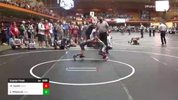 54 lbs Quarterfinal - Rex Sailer, Yankton Jr Bucks vs Zeke Mikolyzk, MN Elite