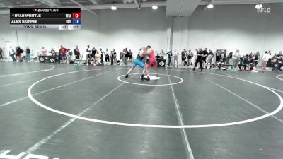 Masters A GR - 88 lbs Cons. Semis - Ryan Whittle, 10 Year Active Athlete List *OLD* vs Alex Skipper, Brownsburg Wrestling Club