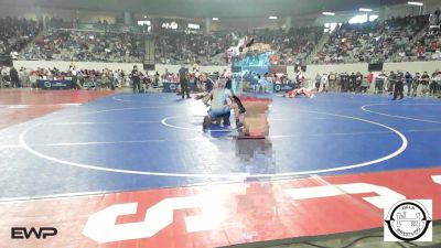 94 lbs Round Of 64 - Rowden Benavidez, Collinsville Junior High vs Cohen Wallace, Kingfisher YellowJackets