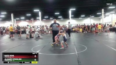 48 lbs Round 2 (4 Team) - Gunner Kowalski, Xtreme Team vs Nate Pohl, Streaks WC