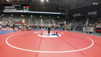 3A-165 lbs Champ. Round 1 - Brody Behrend, Buffalo vs Riggs Reeves, Mountain View