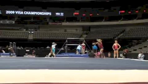 Sam Peszek half FX routine