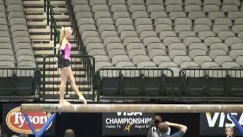 Nastia Liukin Beam at 2009 Visa Championships PT