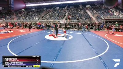 50 lbs Semifinal - Pyper Price, Camel Kids Wrestling vs Dallas O`Driscoll, Top Of The Rock Wrestling Club