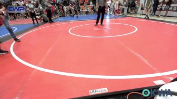 52 lbs Rr Rnd 1 - Laken Burt, Wagoner Takedown Club vs Cordell Bentley, Brushy Wrestling Club