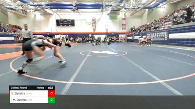 100 lbs Champ. Round 1 - Mya Downs, Stanford (Olympia) vs Genevieve Dykstra, Edwardsville (H.S.)