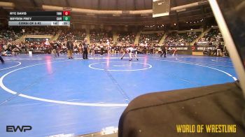 110 lbs Consi Of 8 #2 - Rye Davis, Threestyle vs Brysen Frey, Caveman Wrestling
