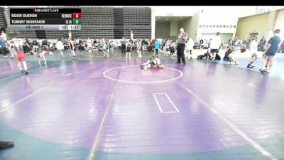 65 lbs Rr Rnd 1 - Egor Dudkin, RedNose ES vs Tommy Mustakis, Clearview ES
