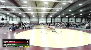 120 lbs Cons. Round 2 - Dax Christensen, Bingham vs Drake Johnson, Juab