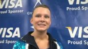 Olympian Bridget Sloan 3rd Place after Night 1 of 2009 Visa Championships
