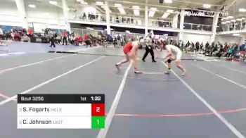 160 lbs Consi Of 8 #2 - Shea Fogarty, Melrose vs Cole Johnson, East Longmeadow