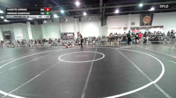 116 lbs Round Of 16 - Cozette Jordan, Ravage WC vs Arriana Sandoval, Threshold WC