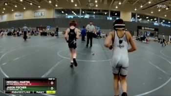 80 lbs Quarterfinal - Mitchell Martin, Sly Fox Wrestling Club vs Jason Fischer, CP WRESTLING