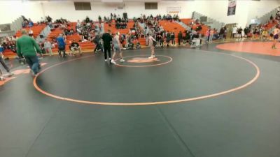 105 lbs 1st Place Match - Beckham Jacobs, Lander Middle School vs Fischer Lewis, Thermopolis Middle School